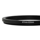 VHBW 67 mm bis 62 mm Ringadapter für Kameralinsen, Metall