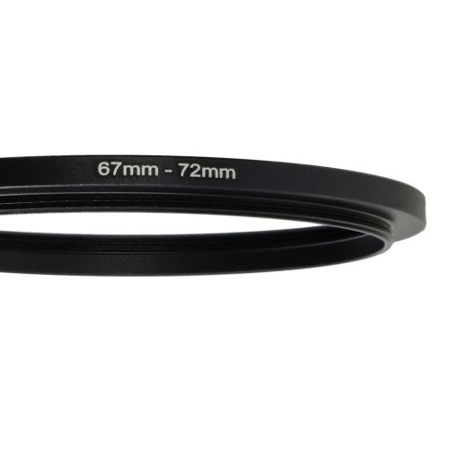 VHBW Step-Up Adapter Gyűrű 67mm - 72mm Szűrőadapter