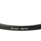 VHBW 67-82mm Step-Up Ring Adapter Filter Adapter