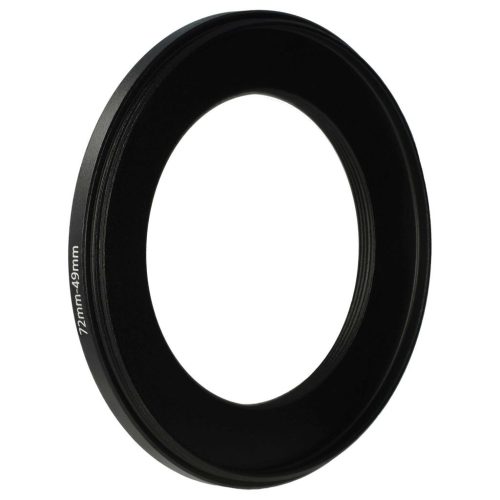 VHBW 72mm to 49mm Step Ring Adapter for Camera Lenses