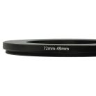 VHBW 72mm to 49mm Step Ring Adapter for Camera Lenses