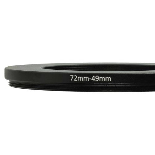 VHBW 72mm to 49mm Step Ring Adapter for Camera Lenses