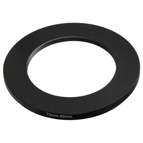 VHBW 72mm to 49mm Step Ring Adapter for Camera Lenses
