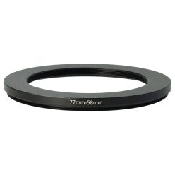 VHBW 77 mm to 58 mm Step Ring Adapter, Metal