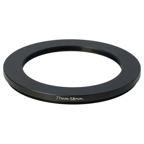 VHBW 77 mm to 58 mm Step Ring Adapter, Metal