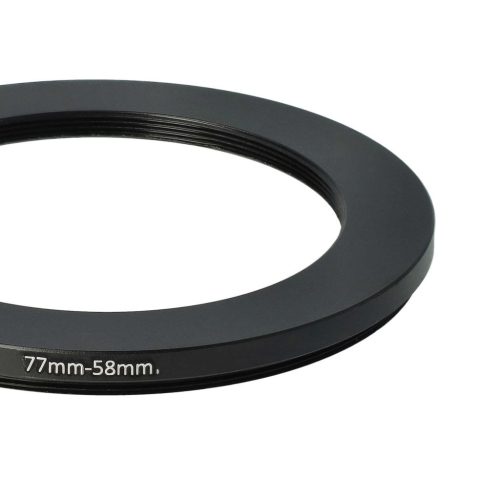 VHBW 77 mm to 58 mm Step Ring Adapter, Metal