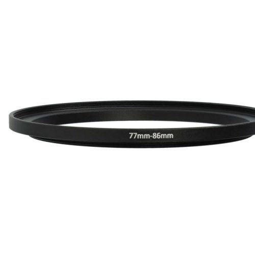 VHBW Step-Up Ring Adapter 77 mm - 86 mm for Camera Lens - Filter Adapter