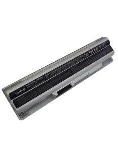   Notebook akkumulátor  Medion BTY-S14, 40029150, 40029231, 40029683 - 6600 mAh 11,1 V Li-Ion, ezüst