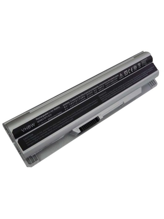 Notebook akkumulátor  Medion BTY-S14, 40029150, 40029231, 40029683 - 6600 mAh 11,1 V Li-Ion, ezüst