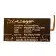 VHBW Notebook Battery Huawei HB3080G1EBW, HB3080G1EBC - 4650 mAh 3.8 V Li-polymer, black