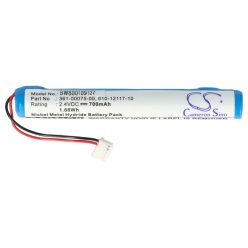   VHBW GPS Battery 010-12117-10, 361-00075-00 - 700 mAh 2.4 V NiMH