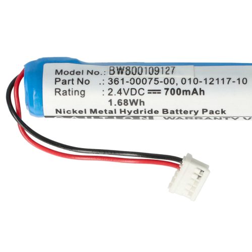 VHBW GPS Akku 010-12117-10, 361-00075-00 - 700 mAh 2,4 V NiMH