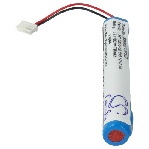 VHBW GPS Akku 010-12117-10, 361-00075-00 - 700 mAh 2,4 V NiMH