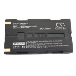   VHBW Nyomtató akkumulátor Extech ANDES 3, S2500THS, S4500THS készülékekhez - 2600 mAh 7,4 V Li-Ion