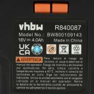 VHBW Electric Power Tool Battery for AEG B1814, B1817G, B1817 Tools - 18V, Li-Ion, 4000mAh