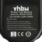 VHBW Akku für Black & Decker PS130 Gerät und andere Modelle, 12V, Ni-MH, 2000mAh