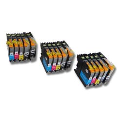   VHBW Tintenstrahldruckerpatrone LC223Y, LC223M, LC223, LC223BK, LC223C - B/C/M/Y