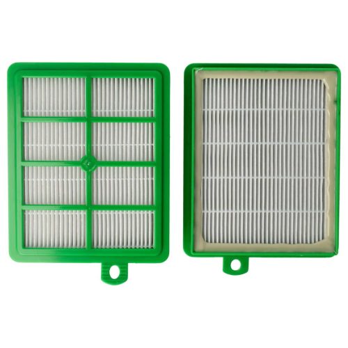 VHBW 2x HEPA Filter for AEG ASF1W, AFS1, E 12, AFS1W, AEFG12W Philips