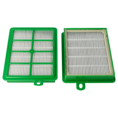 VHBW 2x HEPA Filter for AEG ASF1W, AFS1, E 12, AFS1W, AEFG12W Philips