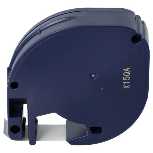 VHBW Label Tape Dymo S0721610, 91201 replacement - 12 mm black-white