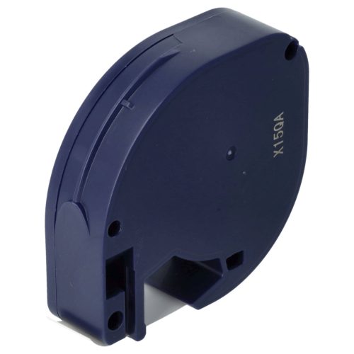 VHBW Label Tape Dymo S0721610, 91201 replacement - 12 mm black-white