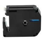 VHBW Etikettenband Brother M-K231 - 12 mm Schwarz-Weiß