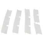 VHBW 4x Gummi Lippe Neato Botvac 70E Robotstaubsauger mit Leisten