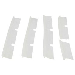   VHBW 4x Gummi Lippe Neato Botvac 70E Robotstaubsauger mit Leisten