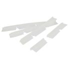 VHBW 4x Gummi Lippe Neato Botvac 70E Robotstaubsauger mit Leisten