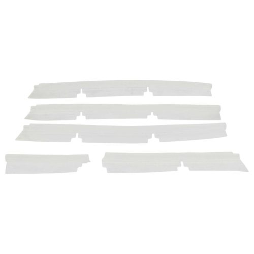 VHBW 4x Gummi Lippe Neato Botvac 70E Robotstaubsauger mit Leisten