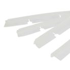 VHBW 4x Gummi Lippe Neato Botvac 70E Robotstaubsauger mit Leisten