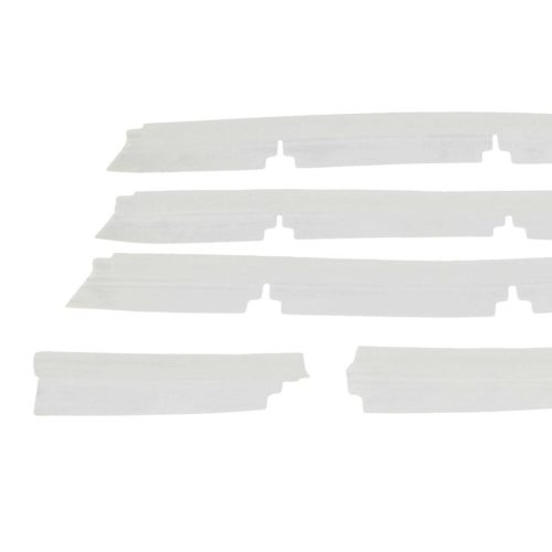 VHBW 4x Gummi Lippe Neato Botvac 70E Robotstaubsauger mit Leisten