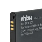 VHBW Nintendo SPR-001, SPR-003, SPR-A-BPAA-CO - 1800 mAh, 3.7 V battery