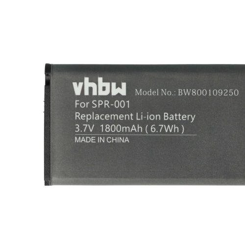 VHBW Nintendo SPR-001, SPR-003, SPR-A-BPAA-CO - 1800 mAh, 3.7 V battery