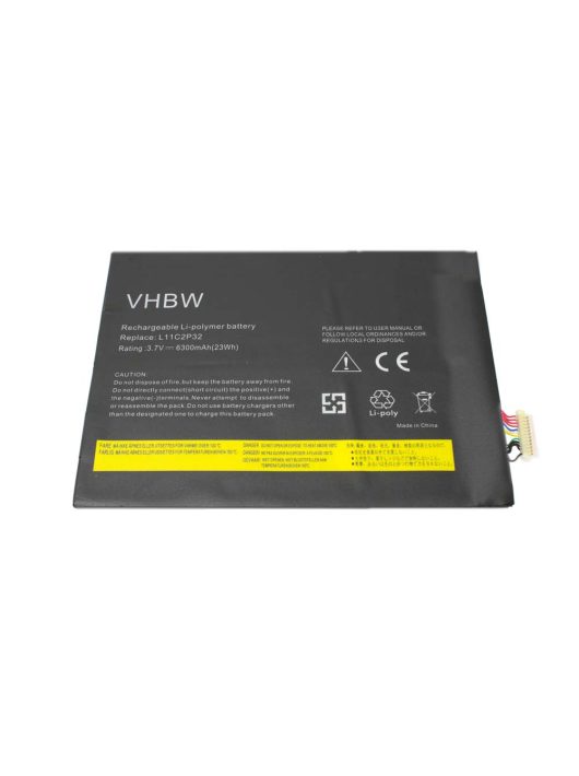 Notebook akkumulátor  Lenovo L11C2P32-hez – 6300 mAh 3,7 V Li-Ion