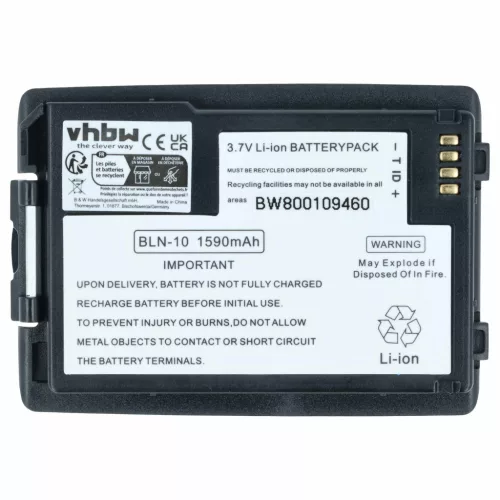 VHBW Radio Akku EADS HT9980AA, BLN-10 - 1590 mAh 3,7 V Li-Ion