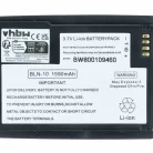 VHBW Radio Akku EADS HT9980AA, BLN-10 - 1590 mAh 3,7 V Li-Ion