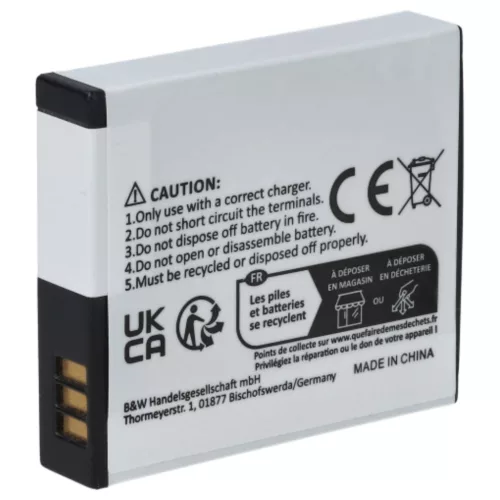 VHBW Video Camera Battery Rollei AC 410-420, RL410B - 1000 mAh 3.7 V Li-Ion
