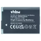 VHBW Videokamera Akku Canon NB-12L - 1800 mAh 3,7 V Li-Ion