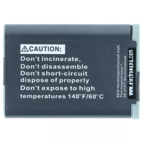 VHBW Videokamera Akku Canon NB-12L - 1800 mAh 3,7 V Li-Ion