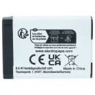 VHBW Akku für Canon NB-13L - 1010 mAh 3,7 V Li-Ion