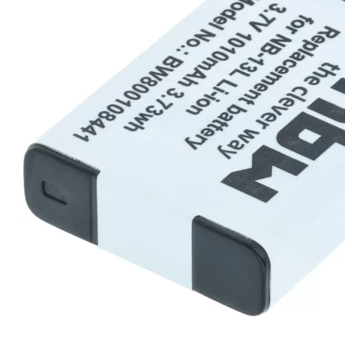 VHBW Akku für Canon NB-13L - 1010 mAh 3,7 V Li-Ion