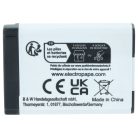 VHBW Akku für Canon NB-13L - 1010 mAh 3,7 V Li-Ion