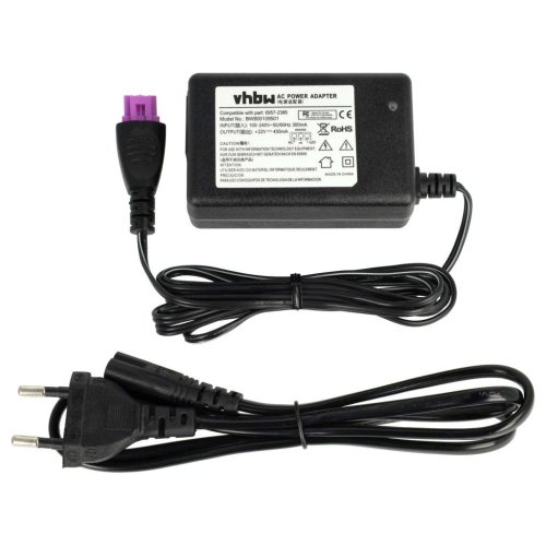 VHBW HP DeskJet 1010, 1510, 2540, 2542 / HP OfficeJet 2620 Netzadapter - 200 cm
