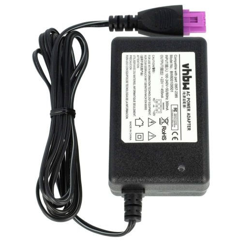 VHBW HP DeskJet 1010, 1510, 2540, 2542 / HP OfficeJet 2620 Netzadapter - 200 cm