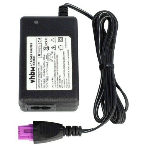 VHBW HP DeskJet 1010, 1510, 2540, 2542 / HP OfficeJet 2620 Netzadapter - 200 cm