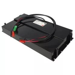   VHBW Lawn Mower Battery 300Z20800A, 300Z42800A, 300Z42800A_R - 13800 mAh 25.2 V Li-Ion, Black