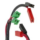 VHBW Fűnyíró Akkumulátor 300Z20800A, 300Z42800A, 300Z42800A_R - 13800 mAh 25,2 V Li-Ion, Fekete