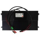 VHBW Fűnyíró Akkumulátor 300Z20800A, 300Z42800A, 300Z42800A_R - 13800 mAh 25,2 V Li-Ion, Fekete