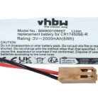 VHBW Ipari vezérlő akkumulátor A02B0200K102, A02B-0200-K102, CR17450ER-CX - 2000 mAh 3 V Li-Ion